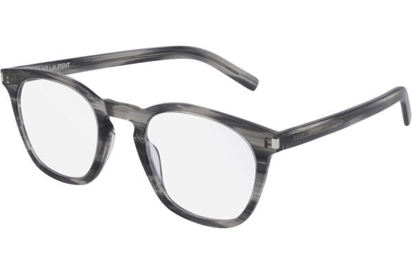 Okulary korekcyjne Saint Laurent SL30 SLIM 006 Okrągłe Szare