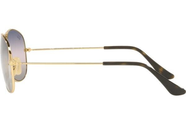 Okulary przeciwsłoneczne Ray-Ban Cockpit RB3362 001/GE Pilotki (Aviator) Złote