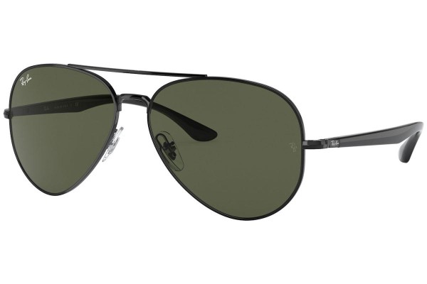 Okulary przeciwsłoneczne Ray-Ban RB3675 002/31 Pilotki (Aviator) Czarne