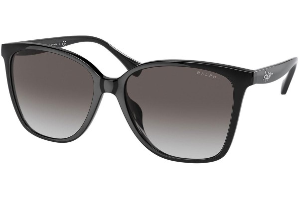 Okulary przeciwsłoneczne Ralph by Ralph Lauren RA5281U 50018G Kocie oczy Czarne