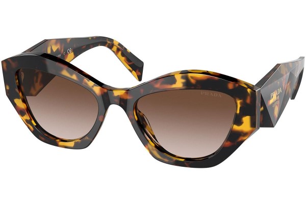 Ochelari de soare Prada PR07YS VAU6S1 Cat Eye Havana