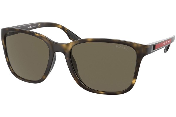 Ochelari de soare Prada Linea Rossa PS02WS 58106H Pătrați Havana