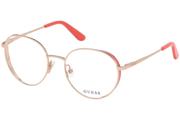 Brillen Guess GU2700 028 Ronde Goud