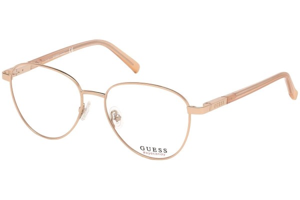 szemüvegeinket Guess GU3037 028 Ovális Arany