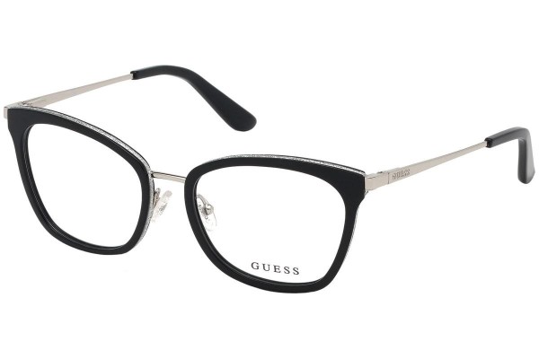 Okulary korekcyjne Guess GU2706 001 Kocie oczy Czarne