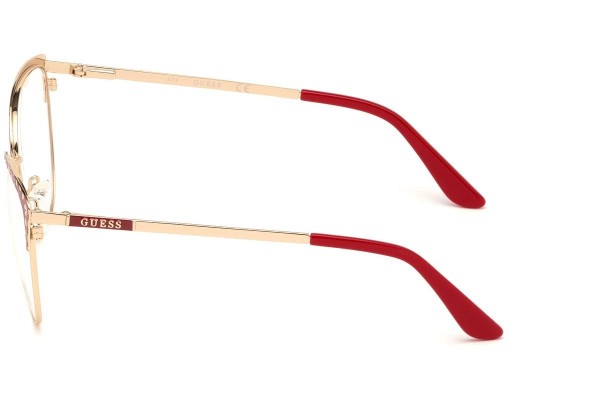 Okulary korekcyjne Guess GU2715 068 Kocie oczy Czerwone