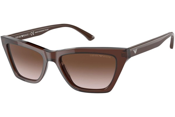 Napszemüvegek Emporio Armani EA4169 591013 Cat Eye Barna