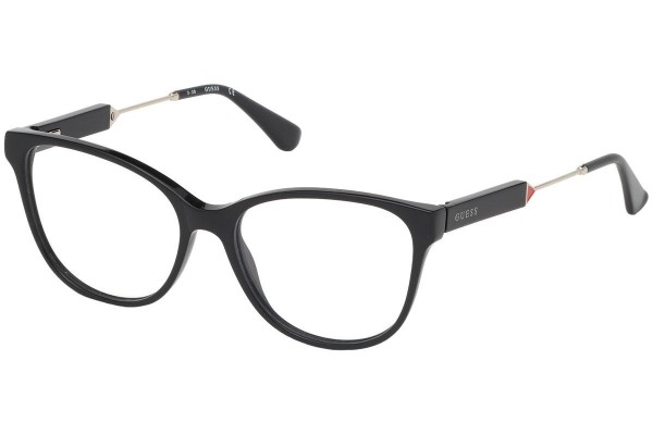 Okulary korekcyjne Guess GU2718 001 Kocie oczy Czarne