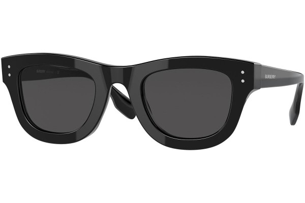 Okulary przeciwsłoneczne Burberry Sidney BE4352 300187 Kocie oczy Czarne