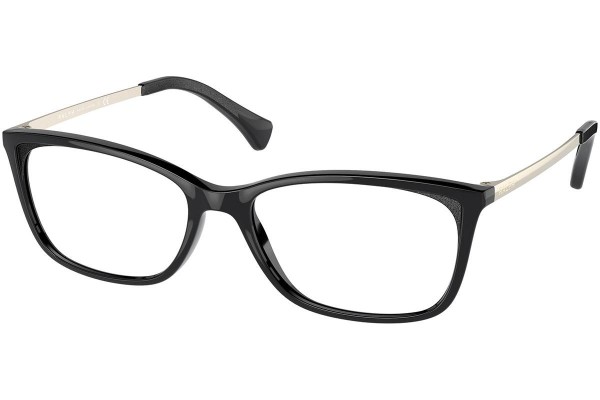 Okulary korekcyjne Ralph by Ralph Lauren RA7130 5001 Prostokątne Czarne