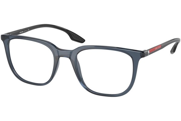 Okulary korekcyjne Prada Linea Rossa PS01OV CZH1O1 Kwadratowe Niebieskie