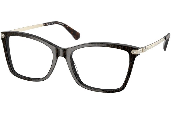 Okulary korekcyjne Michael Kors Caracas Bright MK4087B 3500 Kocie oczy Brązowe