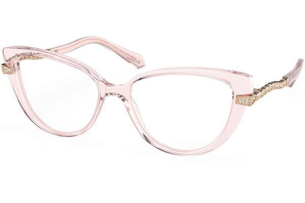 Okulary korekcyjne Bvlgari BV4199B 5470 Kocie oczy Różowe