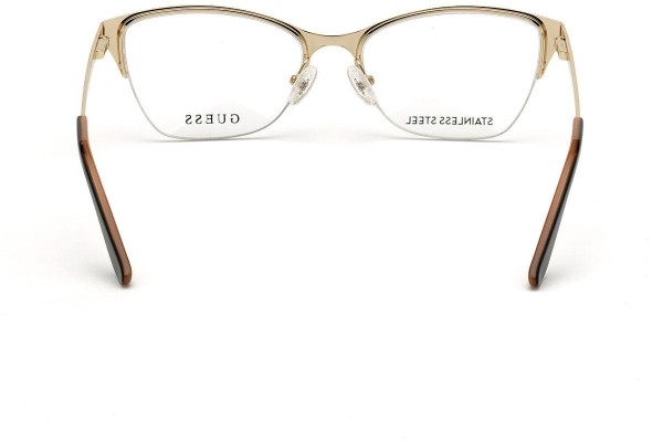 Okulary korekcyjne Guess GU2777 049 Prostokątne Brązowe