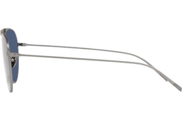 Okulary przeciwsłoneczne Giorgio Armani AR6131 300380 Pilotki (Aviator) Srebrne