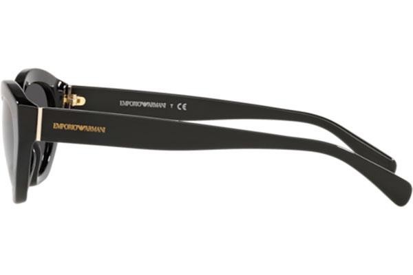 Okulary przeciwsłoneczne Emporio Armani EA4172 501787 Kocie oczy Czarne