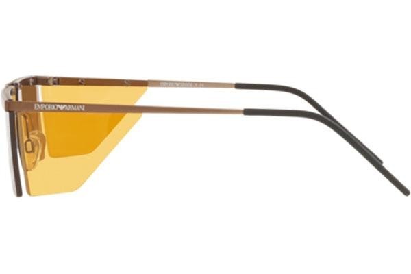 Okulary przeciwsłoneczne Emporio Armani EA2123 300673 Prostokątne Srebrne