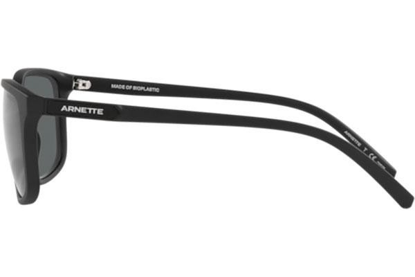 Okulary przeciwsłoneczne Arnette Pirx AN4288 275881 Polarized Prostokątne Czarne