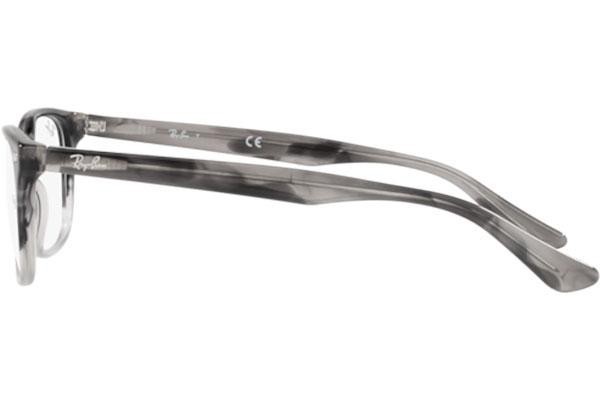 Okulary korekcyjne Ray-Ban RX5375 8106 Prostokątne Szare