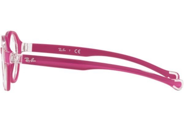 Glasses Ray-Ban Junior RY9075V 3878 Okrągłe Fioletowe