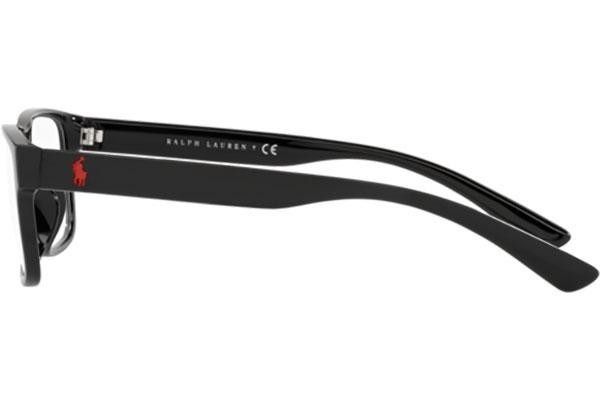 Okulary korekcyjne Polo Ralph Lauren PH2237U 5523 Prostokątne Czarne