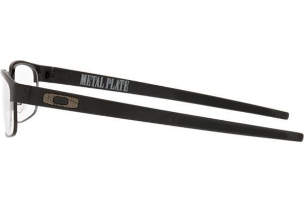 Glasses Oakley Metal Plate High Resolution Collection OX5038-11 Prostokątne Czarne