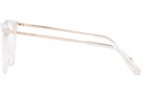 Okulary korekcyjne Michael Kors Budapest MK4084U 3015 Kwadratowe Przezroczyste