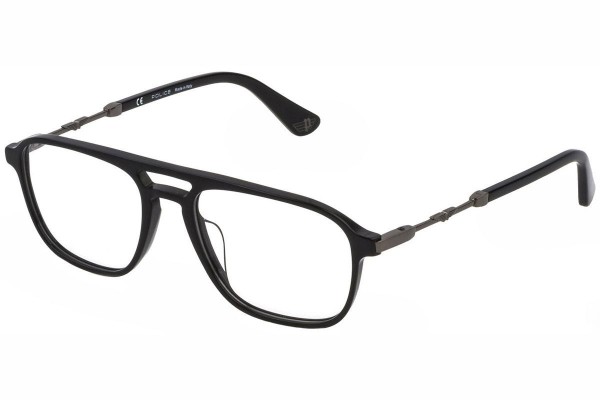 Okulary korekcyjne Police Milestone 1 VPLD13 0700 Pilotki (Aviator) Czarne