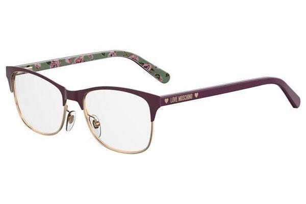 Okulary korekcyjne Love Moschino MOL526 0T7 Prostokątne Fioletowe