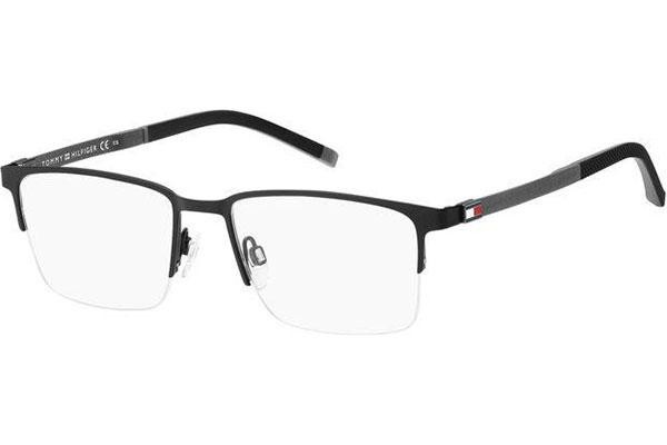 Okulary korekcyjne Tommy Hilfiger TH1917 003 Kwadratowe Czarne