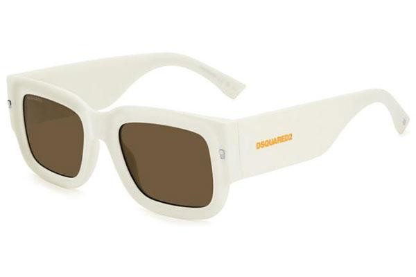 Dsquared2 D20089/S/SE SZJ/70, Albi, Material 0, Bărbați ochelari de soare