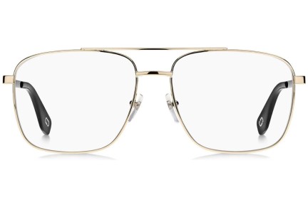Okulary korekcyjne Marc Jacobs MARC391 3YG Pilotki (Aviator) Złote