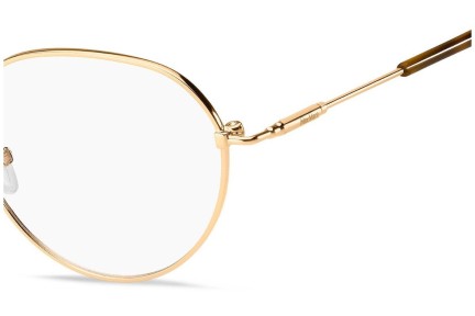 Okulary korekcyjne Max Mara MM1369 DDB Okrągłe Złote