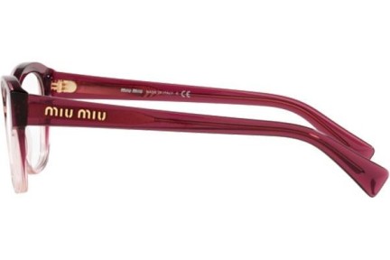 Okulary korekcyjne Miu Miu MU08TV 04T1O1 Kwadratowe Czerwone