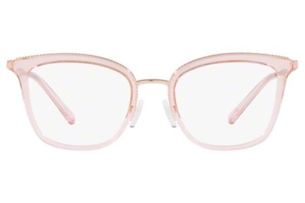 Okulary korekcyjne Michael Kors Coconut Grove MK3032 3417 Kwadratowe Różowe