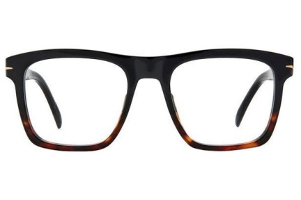 Okulary korekcyjne David Beckham DB7020 DCC/G6 blue-light [non-prescription] Kwadratowe Czarne
