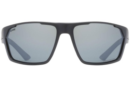 Ochelari de soare uvex sportstyle 233 P Black Mat S3 Polarized Dreptunghiulari Negri