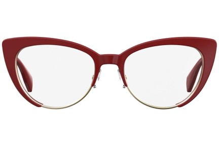 Okulary korekcyjne Moschino MOS521 C9A Kocie oczy Czerwone