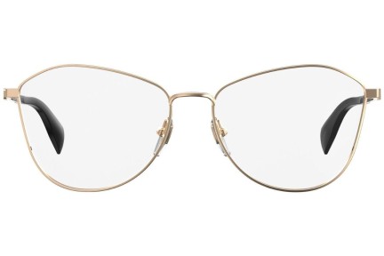 Okulary korekcyjne Moschino MOS520 000 Kocie oczy Złote
