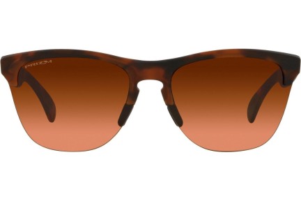Okulary przeciwsłoneczne Oakley Frogskins Lite OO9374-50 Kwadratowe Havana