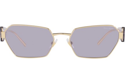 Okulary przeciwsłoneczne Miu Miu MU53WS ZVN05S Tiny Złote