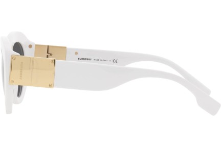 Okulary przeciwsłoneczne Burberry Sophia BE4361 300787 Kocie oczy Białe