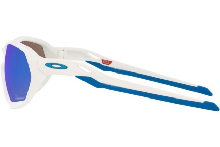 Okulary przeciwsłoneczne Oakley Plazma OO9019-10 Prostokątne Białe