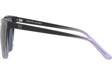 Okulary przeciwsłoneczne Ralph Lauren RL8201 602180 Kwadratowe Czarne
