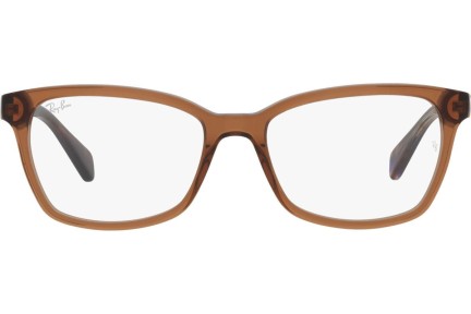 Okulary korekcyjne Ray-Ban RX5362 8179 Kwadratowe Brązowe