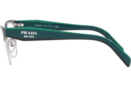 Okulary korekcyjne Prada PR65YV GAQ1O1 Browline Czarne