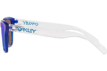Okulary przeciwsłoneczne Oakley Frogskins XS OJ9006-34 Kwadratowe Niebieskie