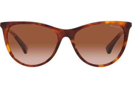 Okulary przeciwsłoneczne Ralph by Ralph Lauren RA5290 601113 Kocie oczy Havana