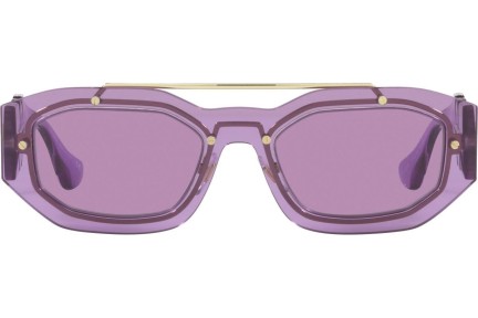 Okulary przeciwsłoneczne Versace Medusa Biggie VE2235 100284 Prostokątne Fioletowe