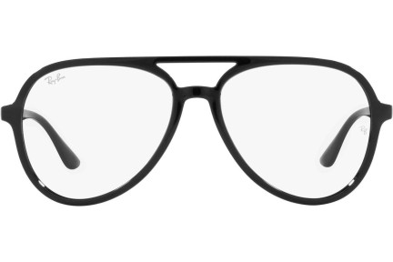 Okulary korekcyjne Ray-Ban RX4376V 2000 Pilotki (Aviator) Czarne
